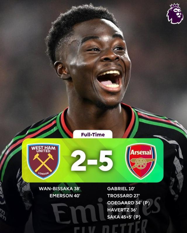 足球比分-半场互捅追平历史纪录，厄德高复出枪手强势反弹！